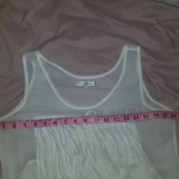 Costa Blanca White Mini Dress, Very Beautiful 😍 - Picture 7 of 10